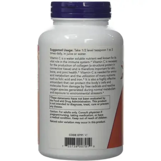 NOW Foods Vitamin C Crystals 454g