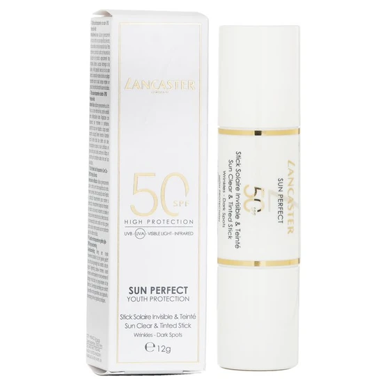 Lancaster Sun Perfect Sun Clear & Tinted Stick Youth Protect SPF 50 12g