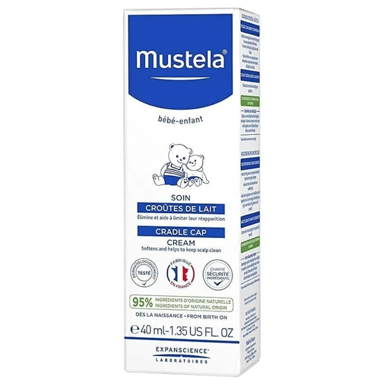 Mustela Cradle Cap Cream 40ml