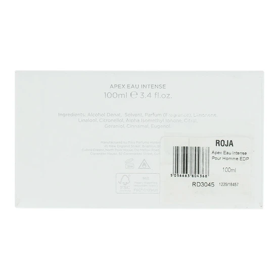 Roja Parfums Apex Eau Intense Eau De Parfum 100ml