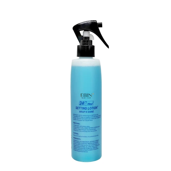 Ebin New York Curl & Twist Wrap N Shine Setting Lotion 250ml