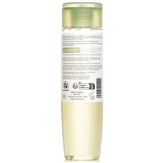 Sothys Organics Cleansing Oil For Face & Eyes 200ml