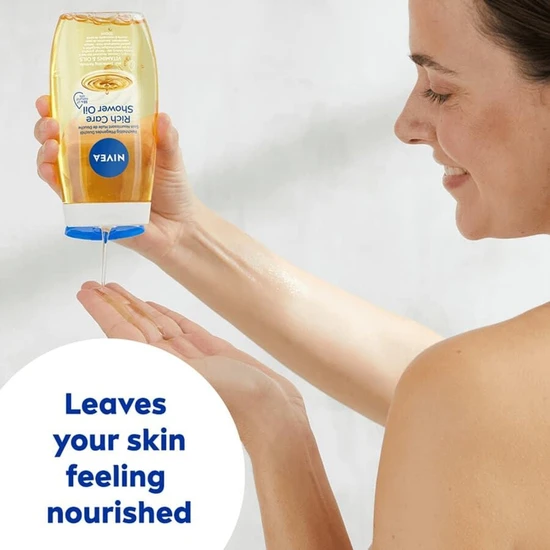 Nivea Rich Care Shower Cleansing Oil 200ml