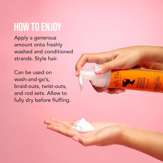 Camille Rose Spiked Honey 4-In-1 Styler Mousse 240ml