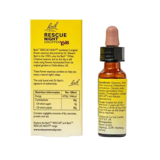 Bach Rescue Kids Night Dropper 10ml