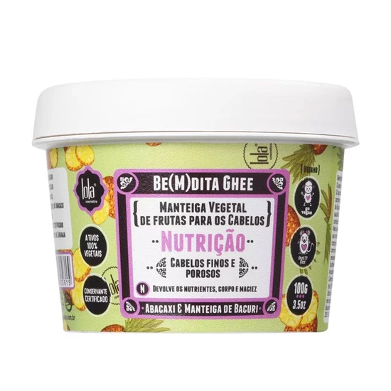 Lola Bedita Ghee Pineapple & Bacuri Butter Nutrition Mask 350g