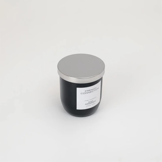 French Connection Black & White Collection Black Pomegranate Candle 158g