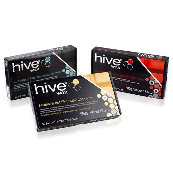 Hive Xtra Strong Hot Film Depilatory Wax 4 Men 500 g