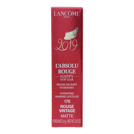 Lancôme L'Absolu Rouge 2019 Edition Lipstick 178 Rouge Vintage