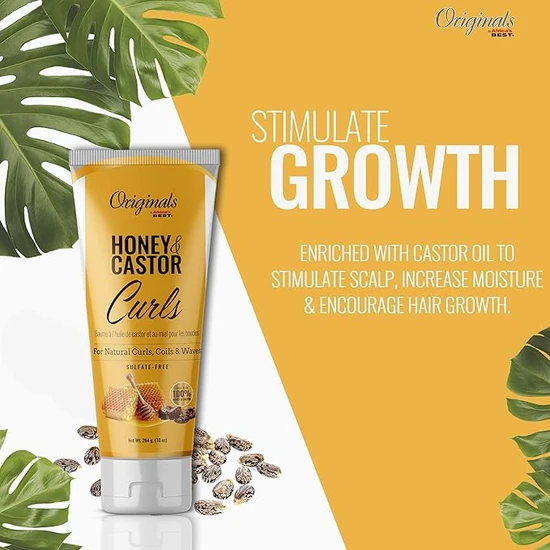 Africa's Best Originals Honey & Castor Curls Cream 284 g
