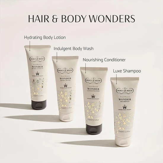 Percy & Reed Royal Blossom Hair & Body Wonders Collection