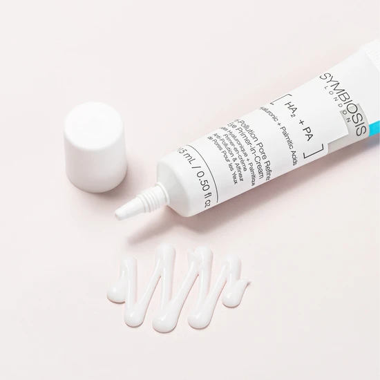 Symbiosis [Hyaluronic + Palmitic Acids] Anti-Pollution Pore Refiner Eye Primer-in-cream