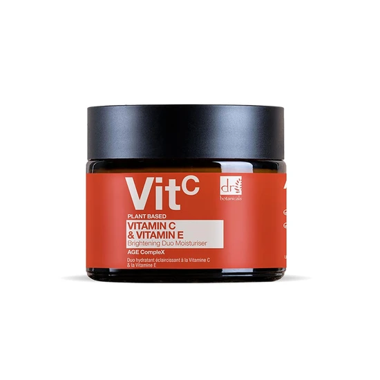 Dr Botanicals Vitamin C 1% & Vitamin E Brightening Duo Moisturiser 60ml