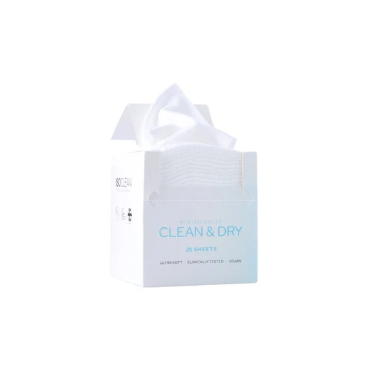 ISOCLEAN ISOSKIN Cotton Cleansing Towels Pack of 25
