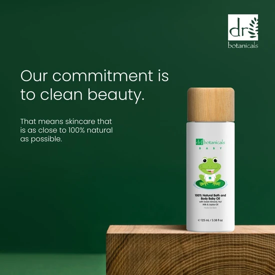 Dr Botanicals Jojoba Seed Oil Relaxing Baby Body Oil 125ml