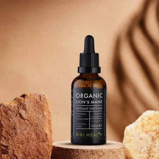 KIKI Health Organic Lion's Mane Extract Tincture 50ml