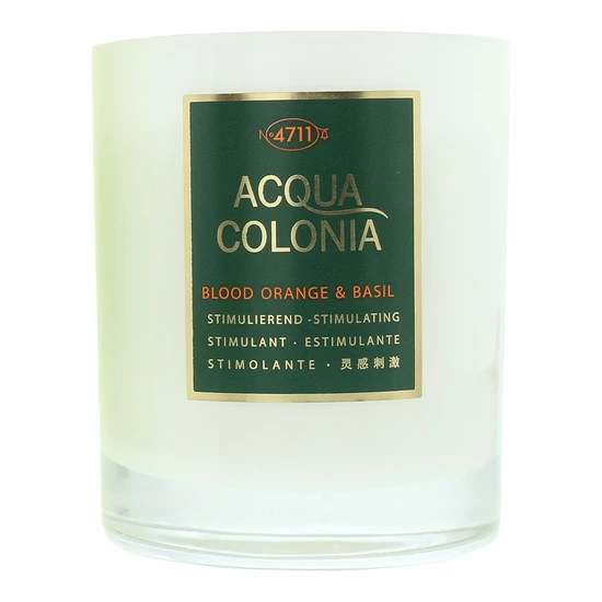 4711 Acqua Colonia Blood Orange & Basil Candle 180g