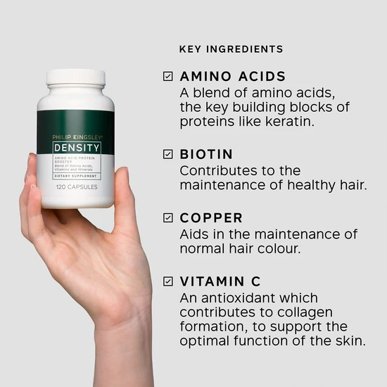 Philip Kingsley Density Amino Acid Protein Booster Supplement x 120 Capsules