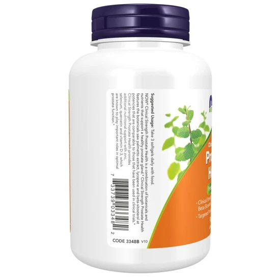 NOW Foods Prostate Health Clinical Strength 180 Soft Gels
