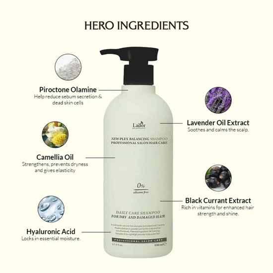 Lador New-Plex Balancing Shampoo 530ml
