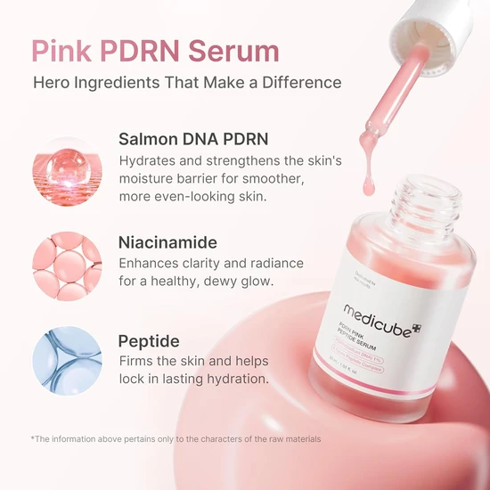 Mii Cosmetics MEDICUBE PDRN Pink Peptide Serum