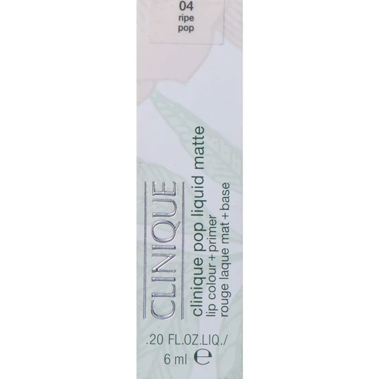 Clinique Pop Liquid Matte Lip Colour & Primer 04 Ripe Pop