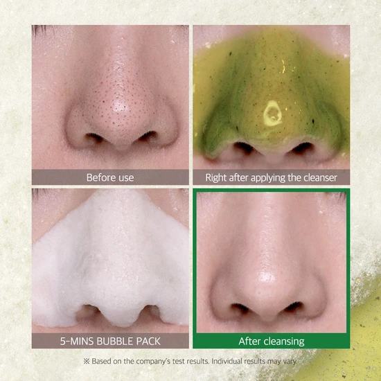 Some by Mi 30 Days Bye Bye Blackhead Miracle Green Tea-Tox Bubble Cleanser 120g