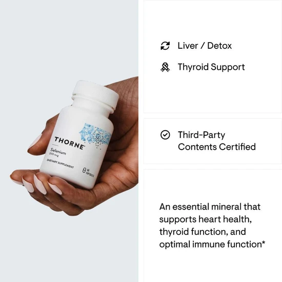 Thorne Selenium Capsules 60 Capsules