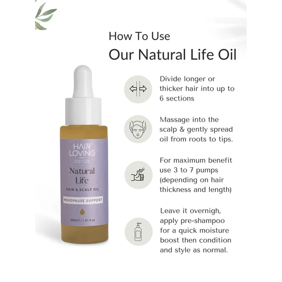 Hair Loving Natural Life Hair & Scalp Oil 30ml