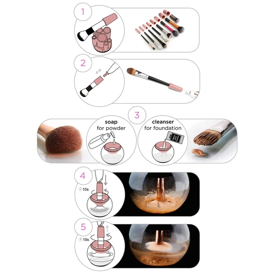 Stylpro Makeup Brush Cleaner Gift Set