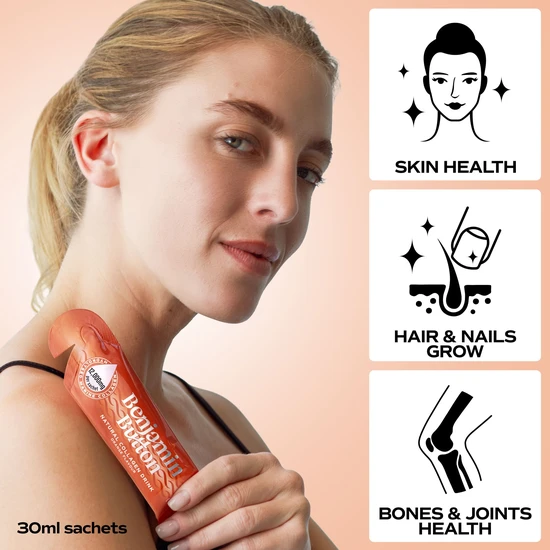 Benjamin Button Orange 10,000mg Marine Collagen Liquid Sachets x 28