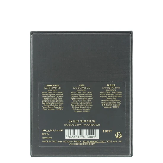 Acqua Di Parma Discovery Set Signatures Of The Sun Eau De Parfum 3 x 12ml