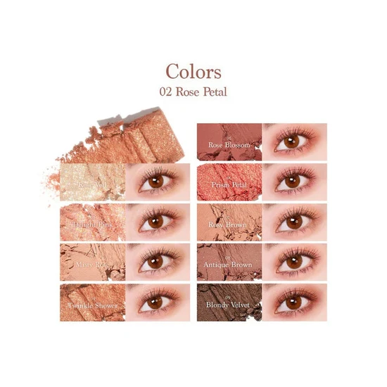 Dasique Eyeshadow Palette 02 Rose Petal