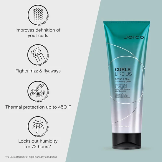Joico Curls Like Us Define & Seal Curl Defining Gel 250ml