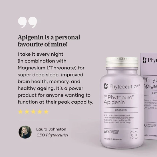 Phytoceutics Phytopure Liposomal Apigenin Capsules 60 Capsules