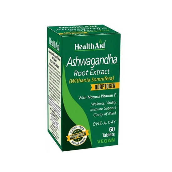 Health Aid Ashwagandha Root Extract Tablets 60 Tablets