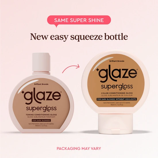 Glaze Supergloss Colour Conditioning Hair Gloss Brilliant Bronde