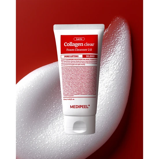 Medi-Peel Red Lacto Collagen Clear Foam Cleanser 2.0