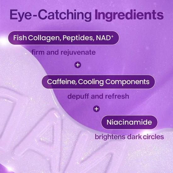 Numbuzin No.9 NAD Collagen Under Eye Patches x5