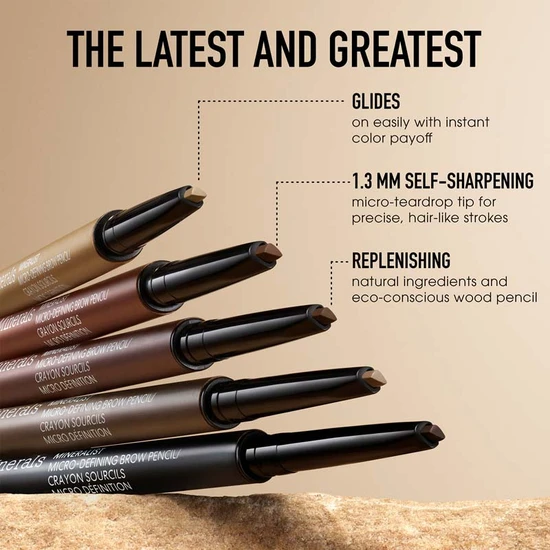 bareMinerals Mineralist Micro-Defining Eyebrow Pencil Chestnut