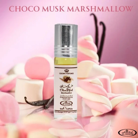 Al-Rehab Choco Musk Marshmallow Roll-On Oil 6ml
