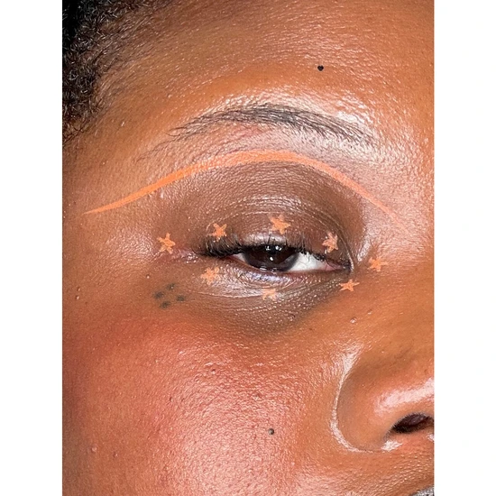 Glisten Cosmetics Orange Spectra Pen Liquid Eyeliner