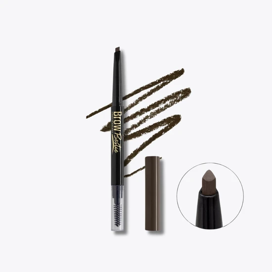 L.A. Girl Brow Bestie Triangular Auto Pencil Black Brown