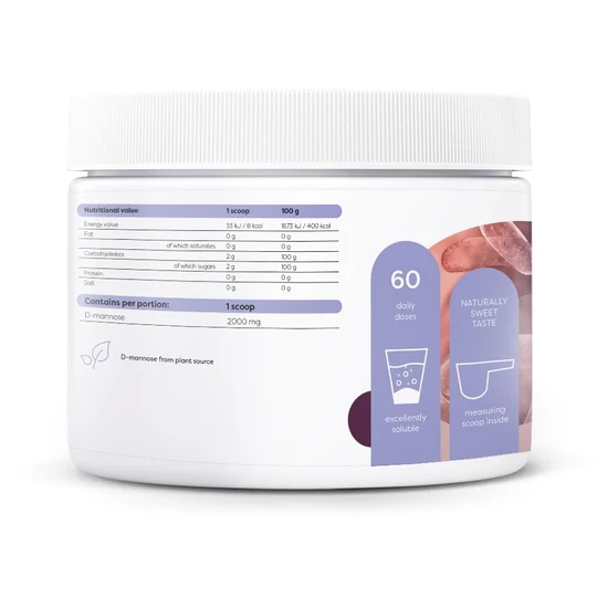 Osavi D-mannose Powder 2000mg 120g