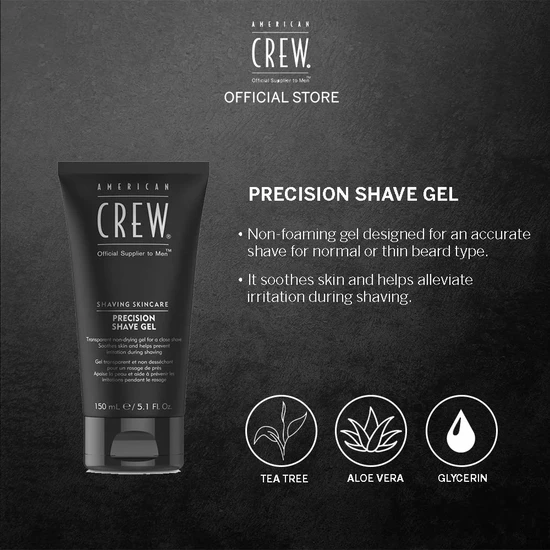 American Crew Precision Shave Gel 150ml