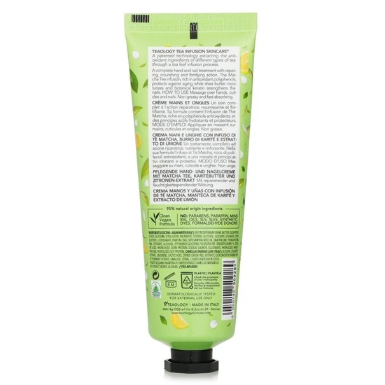 Teaology Matcha Lemon Tea Hand & Nail Cream 75ml