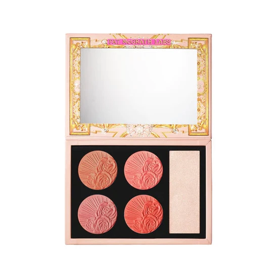 Pat McGrath Labs Celestial Nirvana Divine Blush + Glow Cheek Palette Nude Venus