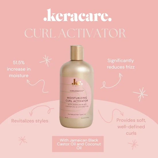 KeraCare Curlessence Moisturising Curl Activator 355ml