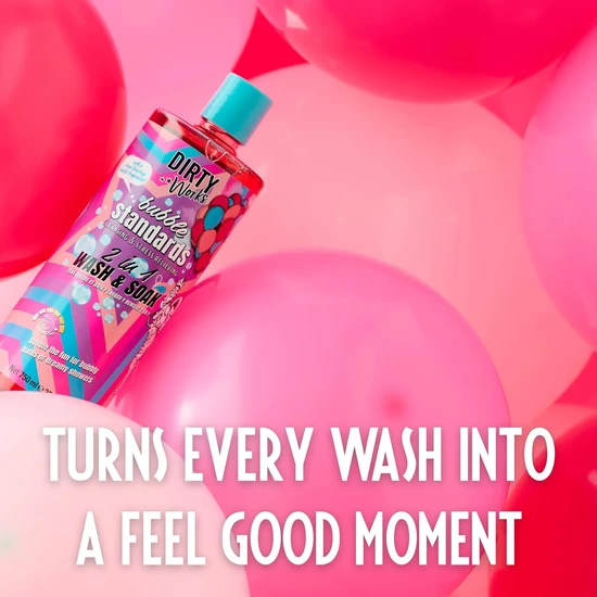 Dirty Works Bubble Standards 2 In 1 Wash & Soak 750ml