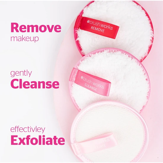 Brushworks Cleanse & Refresh Face Pads